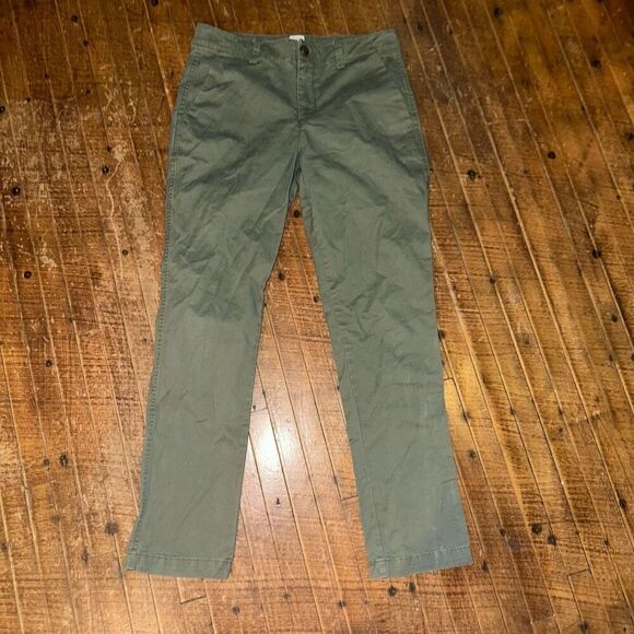 Gap girlfriend khaki size 2 minimalist classic pants - Picture 1 of 3